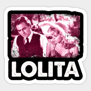 Humbert's Obsession Elegance Lolitas Retro Drama Iconic Couture Threads Sticker